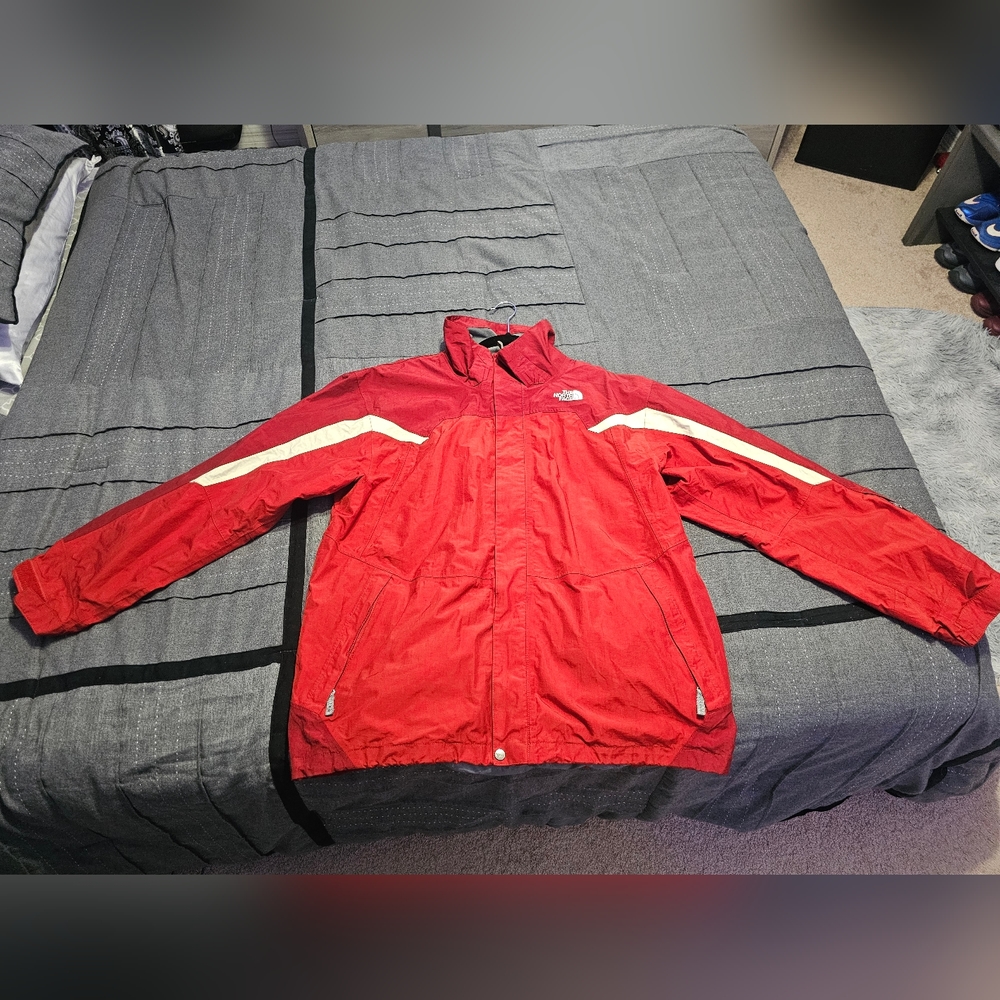 Northface vintage 90s red jacket